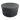 Hringlaga Pottalok 208cm - Dökkgrátt