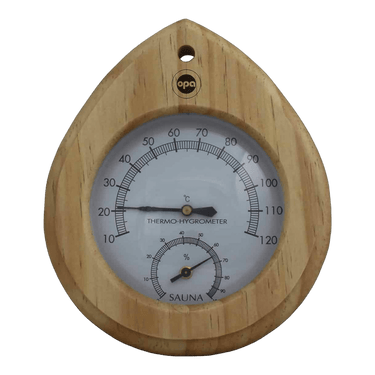 Sauna temperature &amp; humidity meter