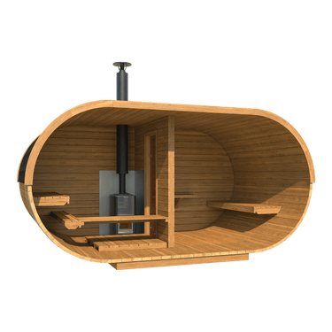 Oval Sauna - available by special order