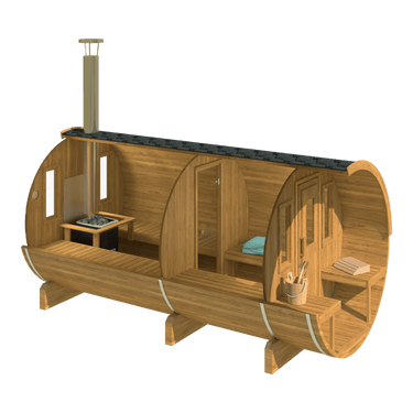 Sauna 400cm THERMOWOOD - í boði fyrir sérpöntun
