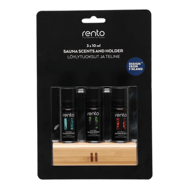 Three essential oils + Bamboo tray